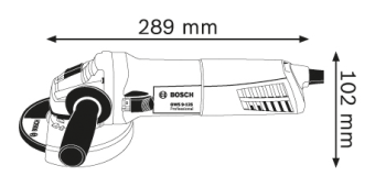   Bosch GWS 9-125 Professional 06017910R0 (0.601.791.0R0) 