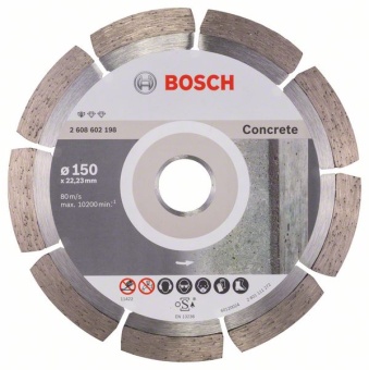    Standard for Concrete 150 x 22,23 x 2 x 10 mm 2608602198