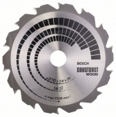 Пильный диск Construct Wood 210 x 30 x 2,8 mm, 14 2608640634