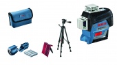 Лазерный нивелир  Бош со штативом  Bosch GLL 3-80 C Professional 0601063R01 (0.601.063.R01) с доставкой по России