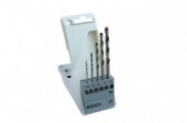 Набор из 5 сверл по металлу HSS-G, DIN 338 2 3 4 5 6 mm 2608595517