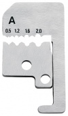 1 пара запасных ножей для инструмента,удаляющего изоляцию (с артикулом 12 11 180) 180 мм Knipex KN 1219180 фото