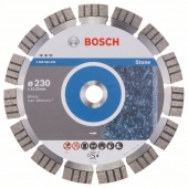 Алмазный отрезной круг Best for Stone 230 x 22,23 x 2,4 x 15 mm 2608602645