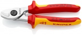 Ножницы для резки кабелей 165 мм VDE (50мм2) KN 9516165 фото