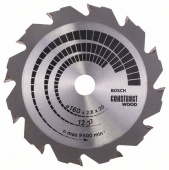   Construct Wood 160 x 20/16 x 2,6 mm, 12 2608640630