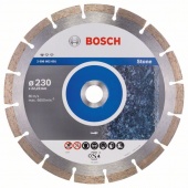 Алмазный отрезной круг Standard for Stone 230 x 22,23 x 2,3 x 10 mm 2608602601