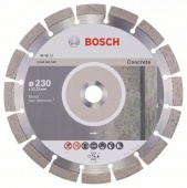 Алмазный отрезной круг Expert for Concrete 230 x 22,23 x 2,4 x 12 mm 2608602559