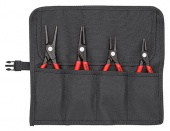 Набор прецизионных щипцов для стопорных колец Knipex (артикул KN 001957) фото