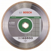 Алмазный отрезной круг Standard for Ceramic 250 x 30+25,40 x 1,6 x 7 mm 2608602539