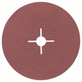 Фибровый шлифкруг для угловой шлифмашины, корунд 180 мм, 22 мм, 1202608605489