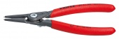 KN 4931A0 Knipex инструмент для монтажа внешних стопорных колец (от 3 до 10 мм) - щипцы 140 мм прямые с ограничением раскрытия (49 31 A0) фото