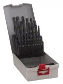Набор из 25 сверл по металлу HSS-R, DIN 338, в ProBox 1-13 mm 2608587016