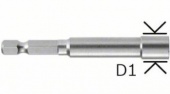 Магнитный держатель бит (универсальный) 1/4" шестигранник, 75 мм, 9,3 мм 3603008502
