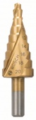 Ступенчатые свёрла HSS-TiN 4 - 20 mm, 8,0 mm, 70,5 mm 2608597526