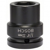 1608556011 Торцовая ударная головка Бош / Bosch 22 mm , H 50 mm , S 3/4" 1.608.556.011