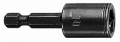 Торцовый ключ по ISO 1173  для болтов с наружным шестигранником 1/4  длина 49 мм