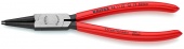 Щипцы прямые Knipex 180 мм для монтажа внутренних стопорных колец  19-60 мм KN 4411J2SB фото