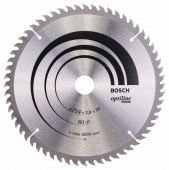   Optiline Wood. 254 x 30 x 2,8 mm, 60 2608640444