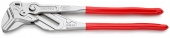 Клещи переставные-гаечный ключ XL хромированные knipex 400 мм KN 8603400 фото