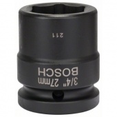 1608556021 Головка торцевая для импульсного гайковерта (шестигранник) Bosch 27 mm , H 50 mm , S 3/4" 1.608.556.021