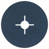 Фибровый шлифкруг для угловой шлифмашины, цирконовый корунд 125 мм, 22 мм, 802608606734