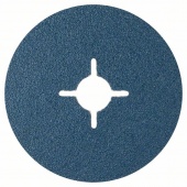 Фибровый шлифкруг для угловой шлифмашины, цирконовый корунд 115 мм, 22 мм, 60 2608606727