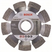 Алмазный отрезной круг для УШМ по бетону Expert for Concrete 115 x 22,23 x 2,2 x 12 mm 2608602555