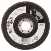 Лепестковый шлифкруг Best for Inox 125 мм, 22,23 мм, 40, 12 250 об/мин 2608607638