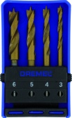 Набор сверл по дереву 4шт DREMEL / Дремель (636) 26150636JA купить с доставкой