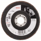 Лепестковый шлифкруг Best for Inox 125 мм, 22,23 мм, 80, 12 250 об/мин 2608607640