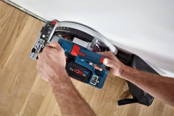 06016B4000 Пила дисковая погружная аккумуляторная 18 вольт Bosch GKT 18V-52 GC solo +L-boxx 0.601.6B4.000 БОШ