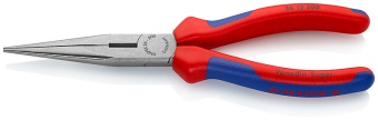 Плоские круглогубцы с режущими кромками 200 мм KN 2612200 (26 12 200)