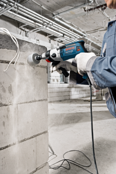 Ударная дрель с чемоданом Bosch / БОШ GSB 21-2 RE  060119C500 (0.601.19C.500) фото