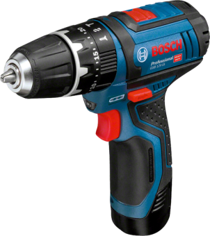 06019B6906 Аккумуляторная ударная дрель-шуруповёрт БОШ / Bosch GSB 12V-15 Professional 0.601.9B6.906 в интернет магазине с доставкой по Москве