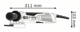 06017C4002 Bosch GWX 17-125 S    () X-LOCK 0.601.7C4.002 