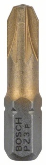 Насадка-бита 3 шт Max Grip PZ 3, 25 mm 2607001595 (2.607.001.595)
