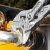 Клещи переставные-гаечный ключ XL хромированные knipex 400 мм KN 8603400