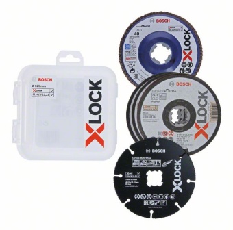 2608619374 X-LOCK набор 5 дисков 125 мм  2.608.619.374 БОШ