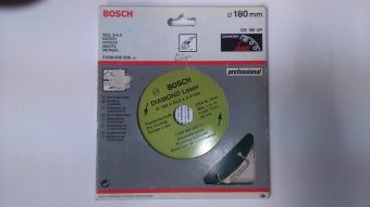 Алмазный диск Bosch 180 мм универсальный по строительным материалам 2608600208