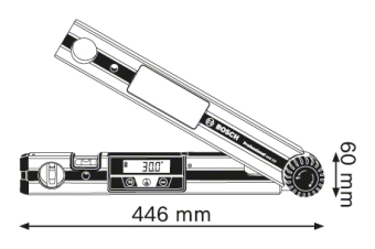 Цифровой угломер GAM 220 Bosch 0601076500 БОШ