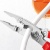 Электромонтажные клещи фосфатированные, черного цвета 200 мм Knipex KN 1381200
