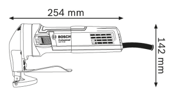 Вырезные ножницы Бош/ Bosch GSC 75-16 Professional 0601500500 (0.601.500.500) в интернет магазине с доставкой по Москве