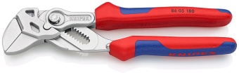 Клещи KNIPEX переставные-гаечный ключ  180 мм KN 8605180