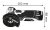 Маленькая аккумуляторная угловая шлифмашина Bosch GWS 12V-76 Professional болгарка SOLO 06019F2000 (0.601.9F2.000) БОШ