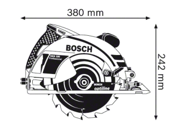 Ручная циркулярная пила Bosch GKS 190 Professional 0601623000 в интернет магазине с доставкой по Москве