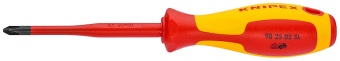 Крестовая отвёртка (тонкая) Pozidriv 187 мм KN 982501SL