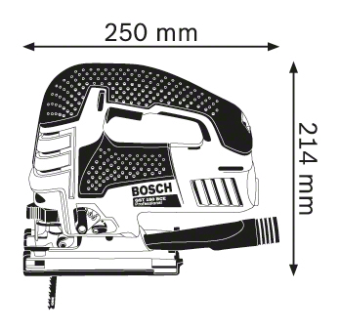 Лобзик электрический В КЕЙСЕ Bosch / БОШ GST 150 BCE Professional 0601513000 (0.601.513.000) в интернет магазине с доставкой по Москве