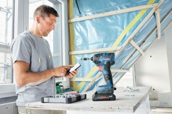 06019G4104 Аккумуляторный ударный гайковёрт GDR 18V-200 C Professional 0.601.9G4.104