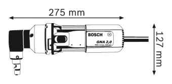 Вырубные ножницы Бош Bosch GNA 2,0 Professional 0601530103 (0601530103) в интернет магазине с доставкой по Москве