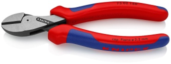 KNIPEX X-Cut фосфатированные, черного цвета 160 мм KN 7302160